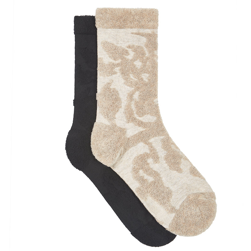 jacquard cotton socks