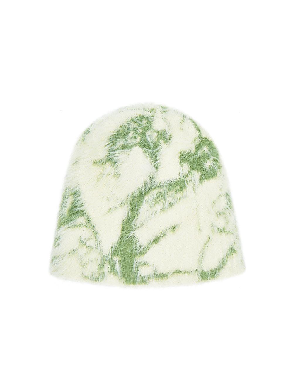 NUTEMPEROR Shy Project 2007 Soft Plush Irregular Jacquard Knitted Beanie Winter/Spring