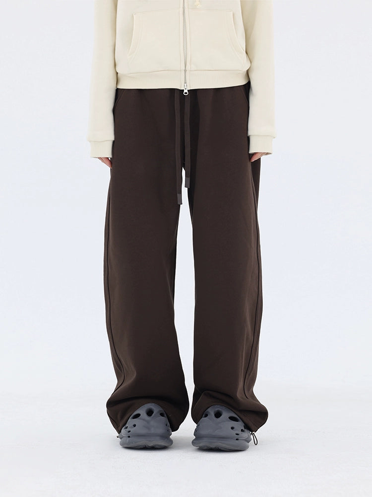 Wide Leg Slim Banana Pants