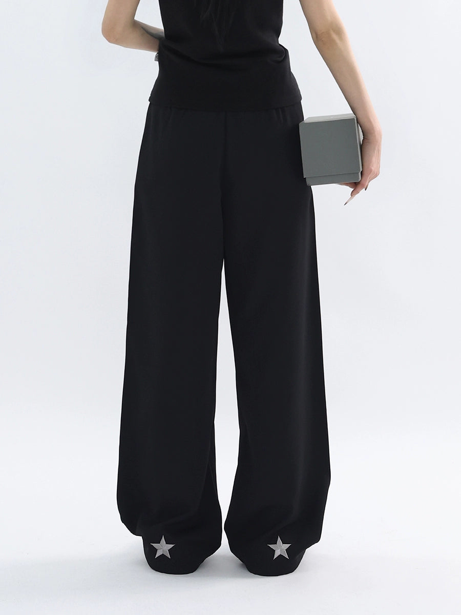 Original Elastic Waist Loose Pants