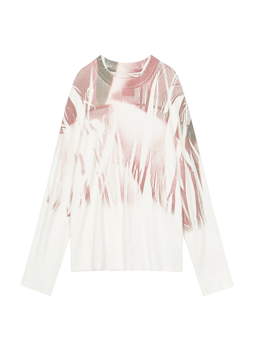 Soft Striped Fabric Long Sleeve