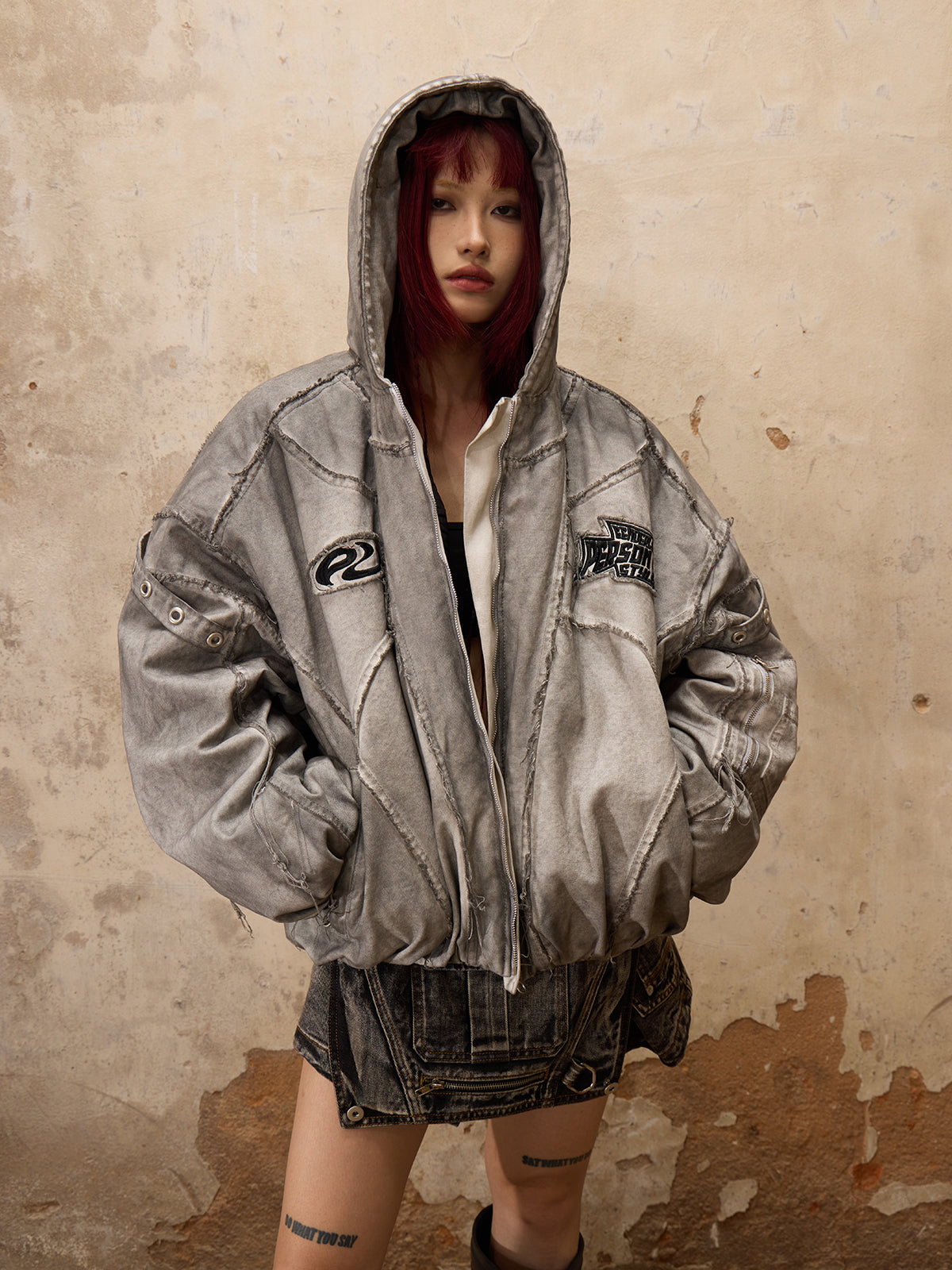 Hand-brushed Coat
