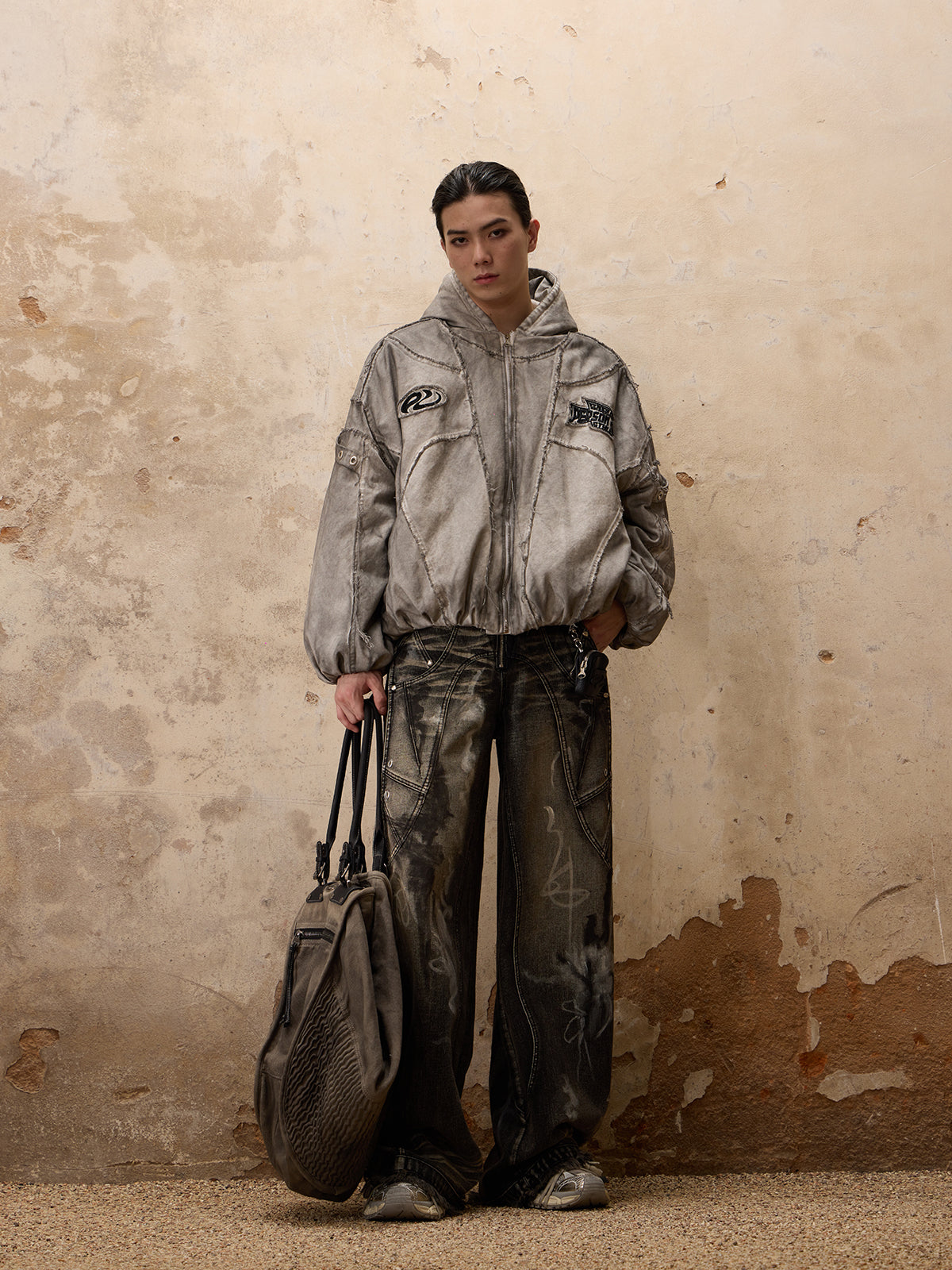 Hand-brushed Coat