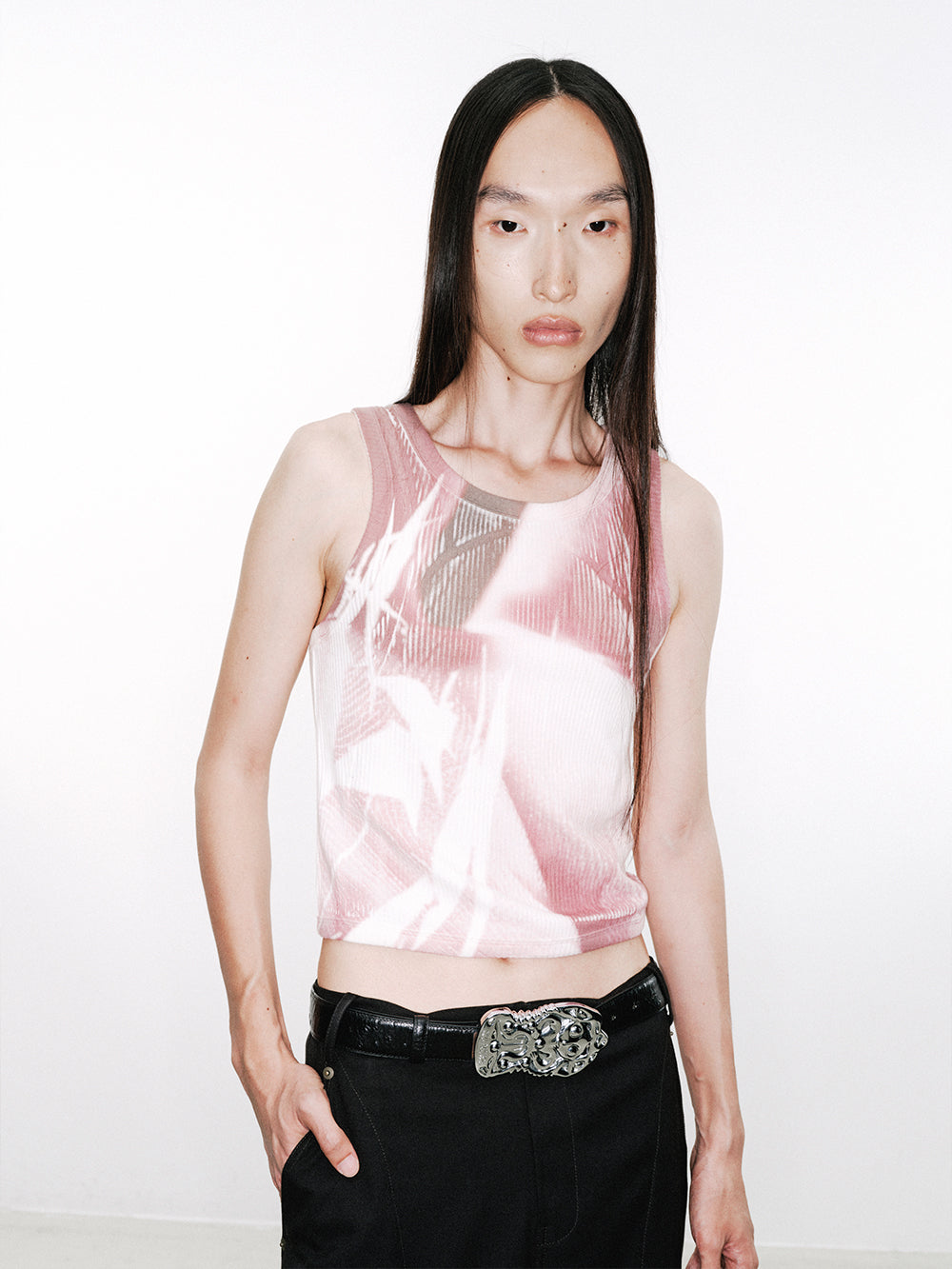 Fabric Slim Fit Vest