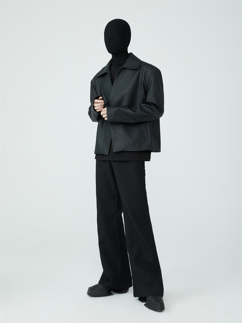 Basic Versatile Zipper Trousers