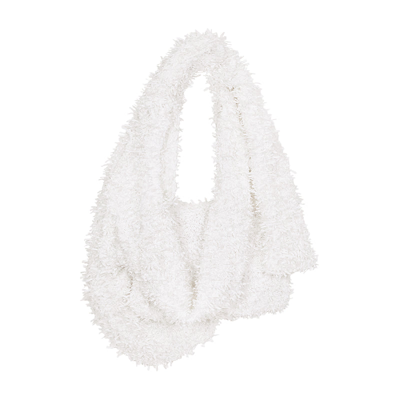 Yarn Knitted One-Shoulder Bag