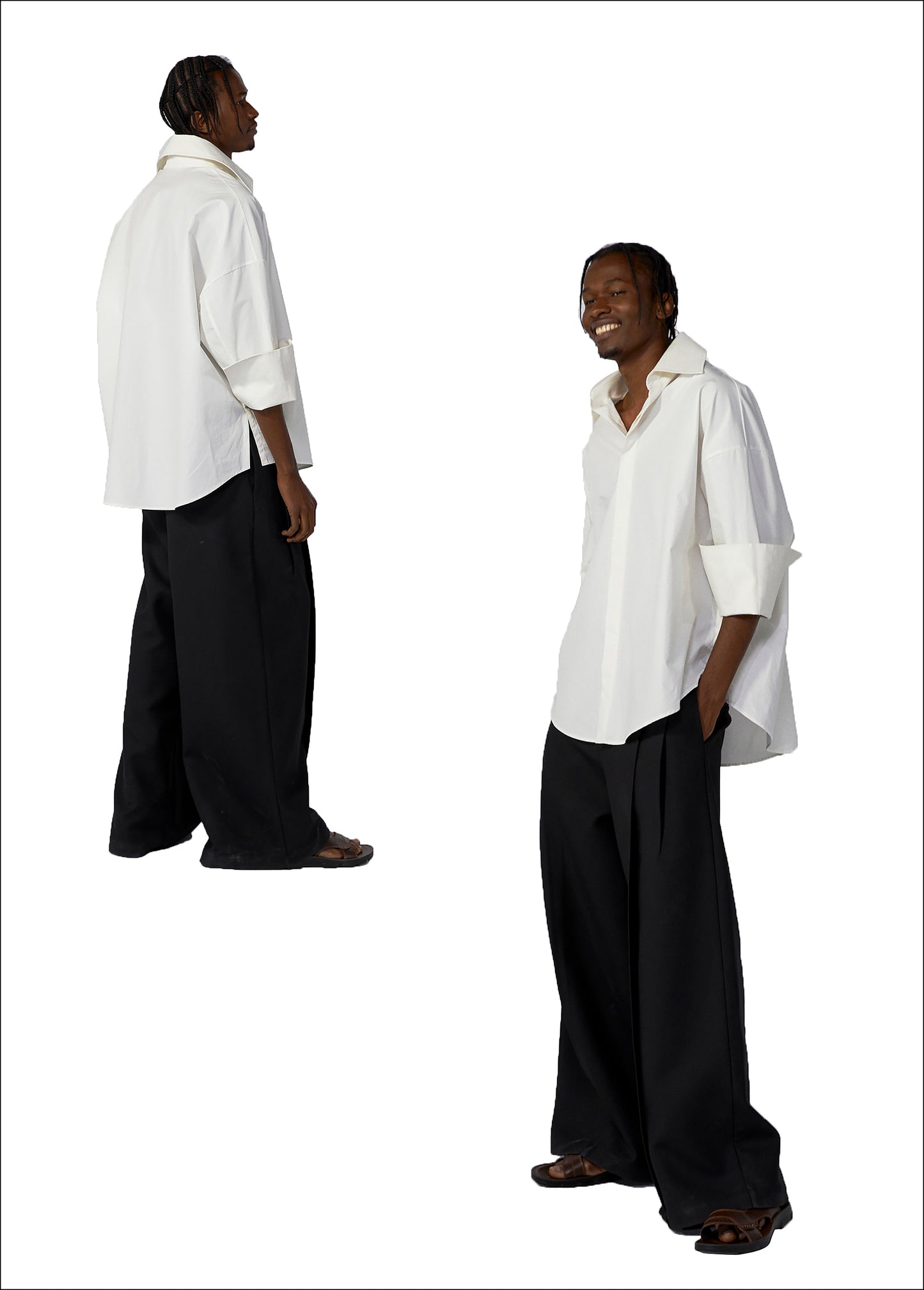 Wide-Leg Trousers