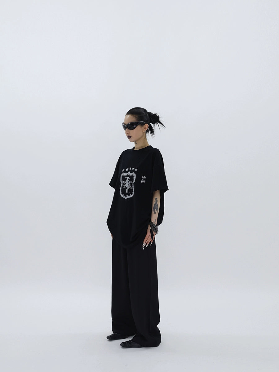 Original Elastic Waist Loose Pants
