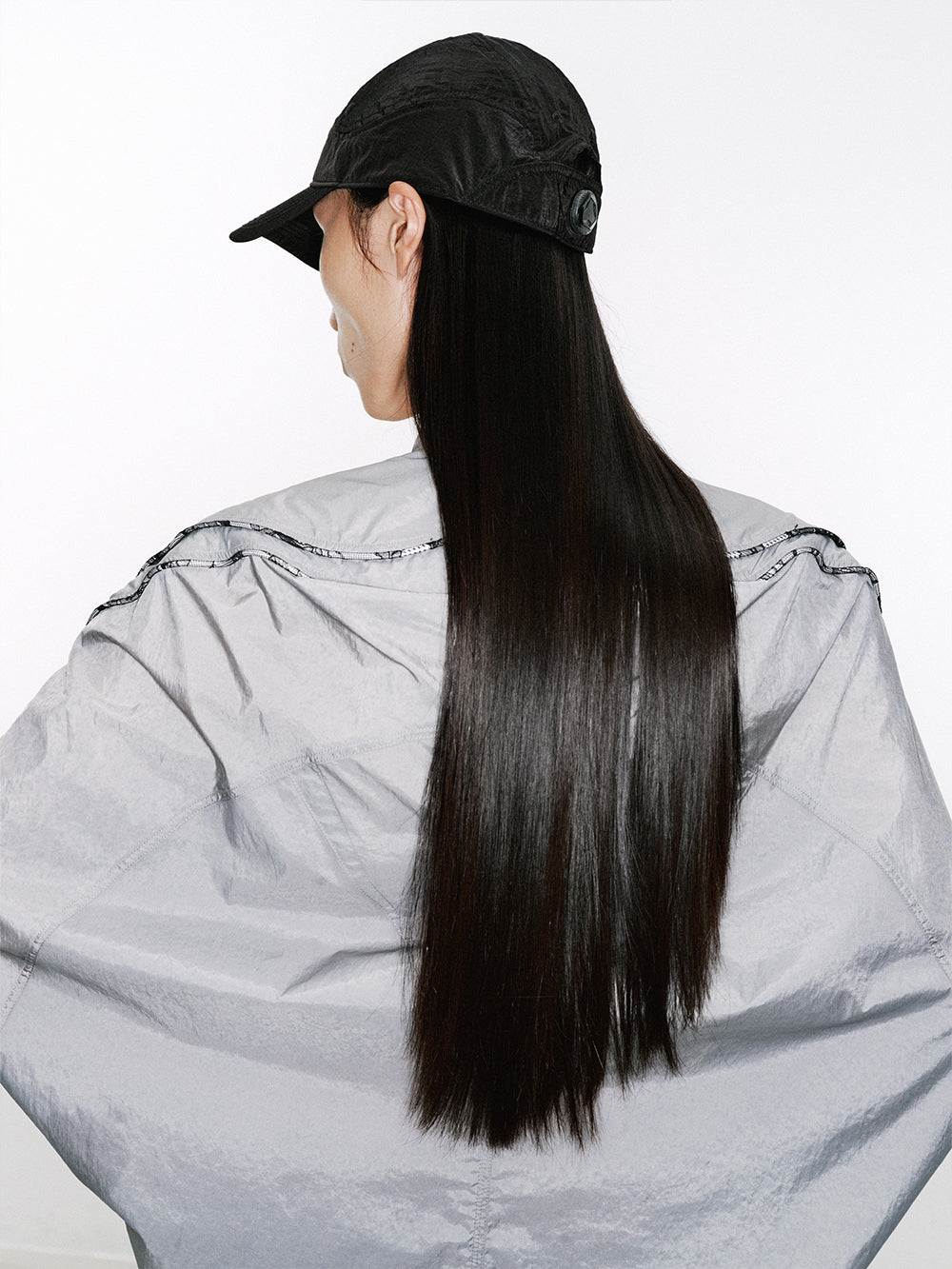 NUTEMPEROR Shy Project 025 Quick Dry Nylon Swivel Clasp Black Duck Tongue Golf Cap Spring/Summer