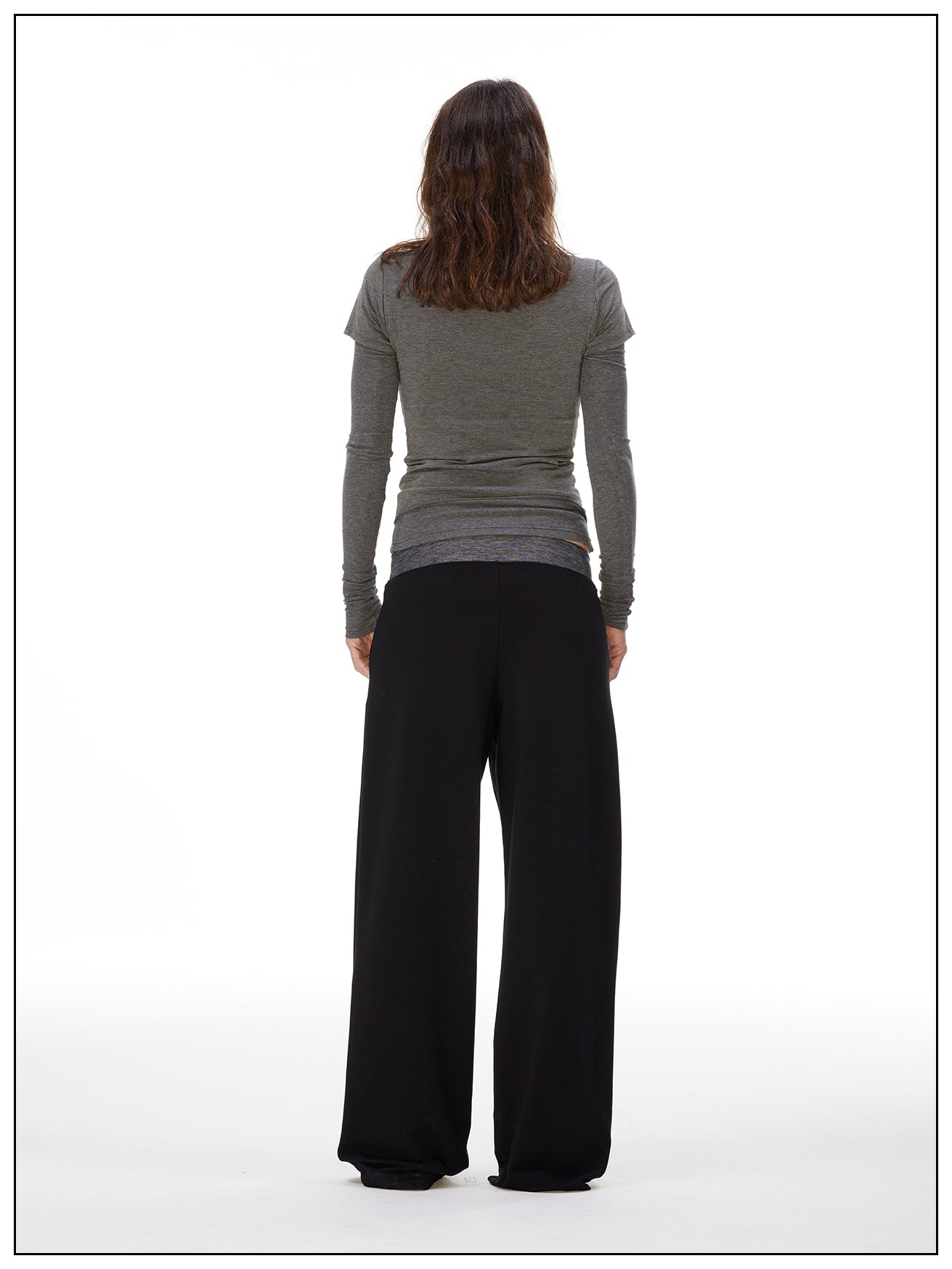 Relaxed, loose track pants