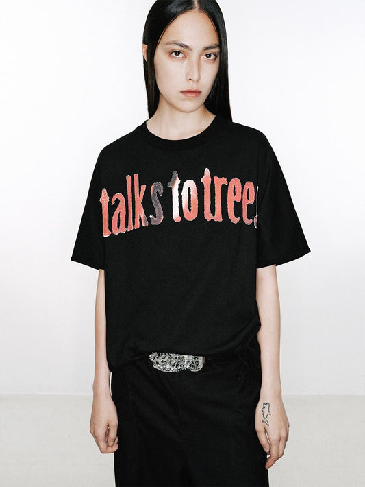 cotton short sleeve T-shirt