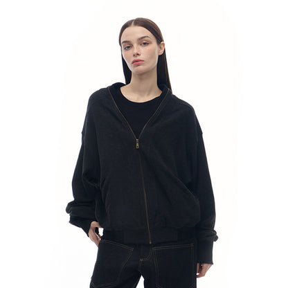 track zip-up fleece