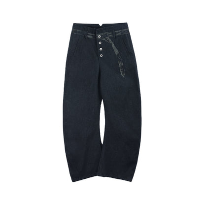 indigo denim cutter pants