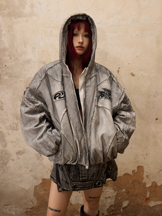 Hand-brushed Coat