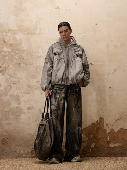 Hand-brushed Coat