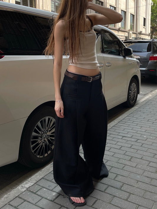 Wide-Leg Trousers