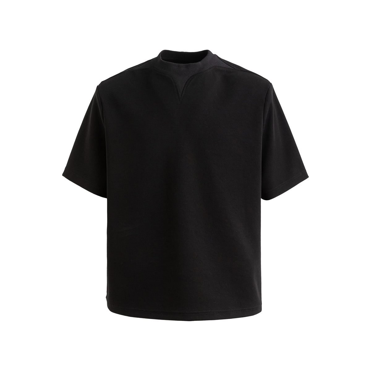 Detachable shoulder V-neck