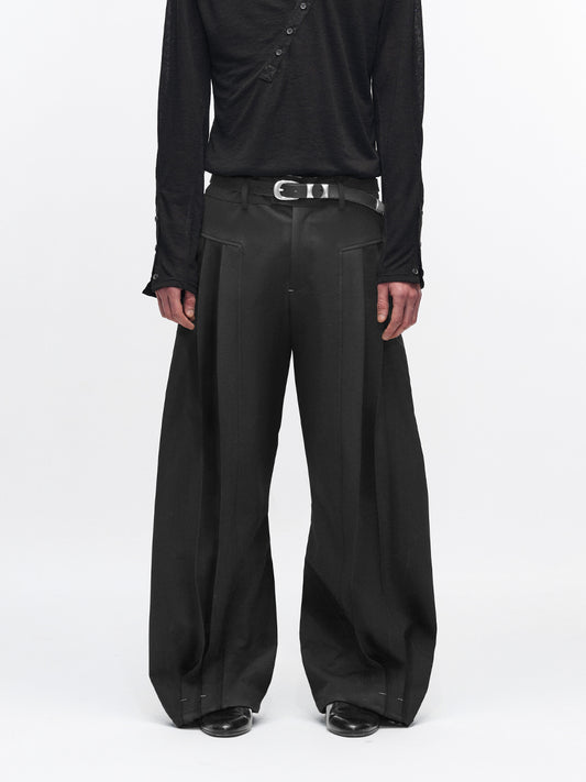 matte jujube holiday trousers