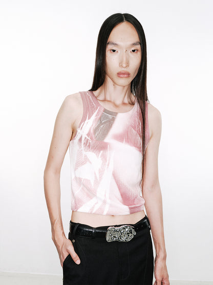 Fabric Slim Fit Vest