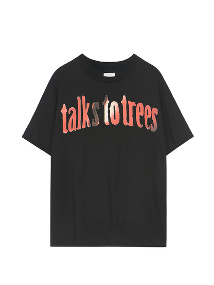 cotton short sleeve T-shirt