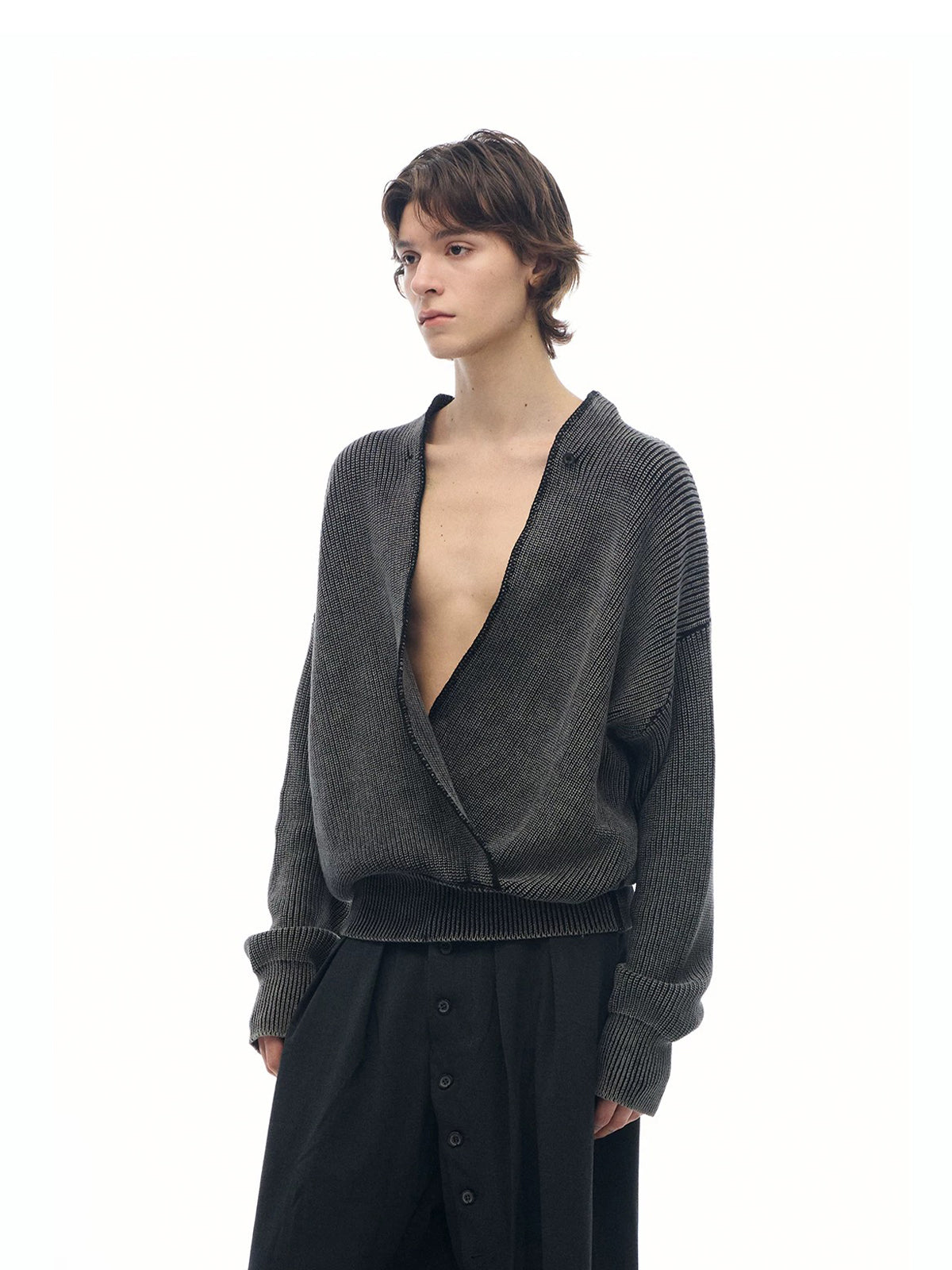 Graphite Vintage Cardigan