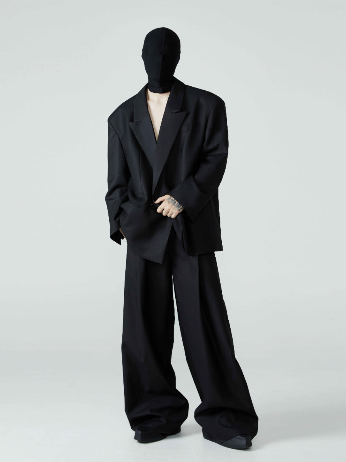 Loose-leaf Wide-Leg Pants