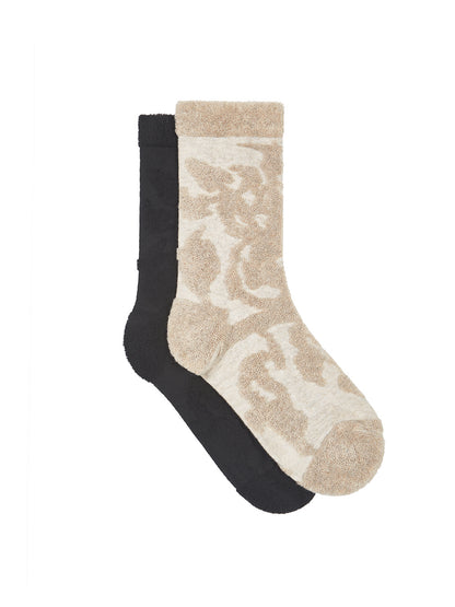 jacquard cotton socks