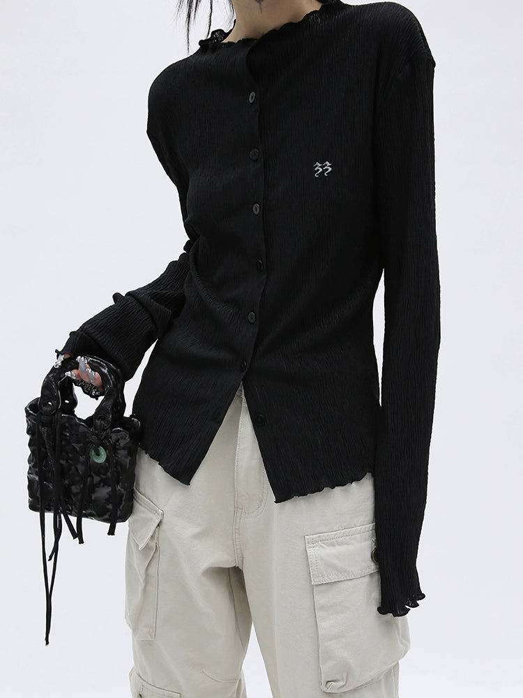 embroidery light cardigan