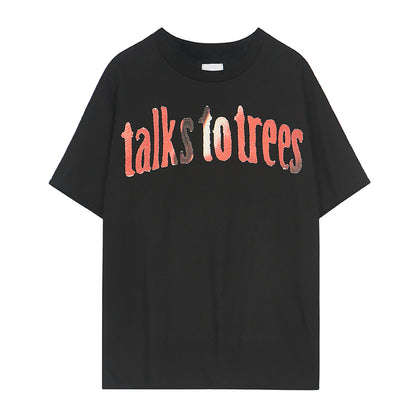 cotton short sleeve T-shirt