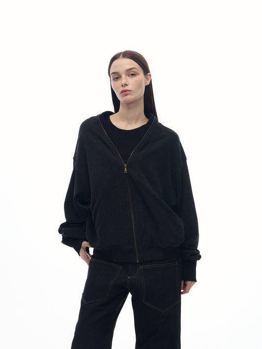 track zip-up fleece