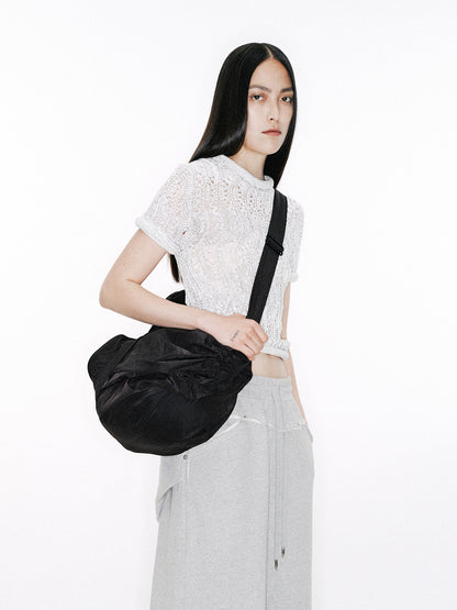 Yarn Knit Slim Fit Short Sleeve